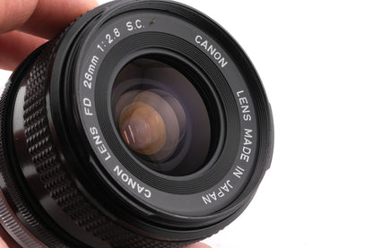 Canon 28mm f2.8 S.C.