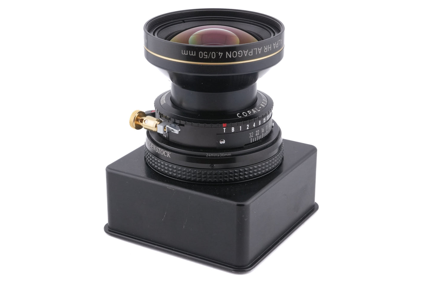 Alpa 50mm f4 HR Alpagon (Shutter)