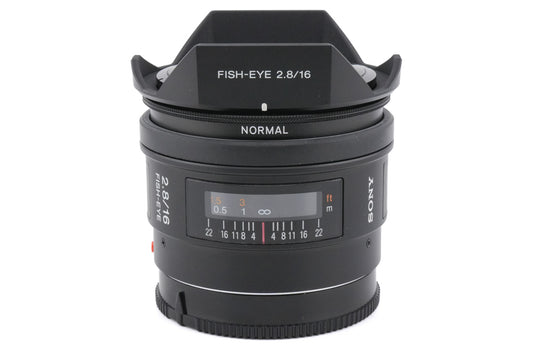 Sony 16mm f2.8 Fish-Eye