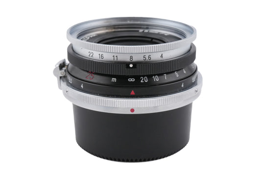 Voigtländer 25mm f4 Skopar SC + 21/25mm Optical Viewfinder