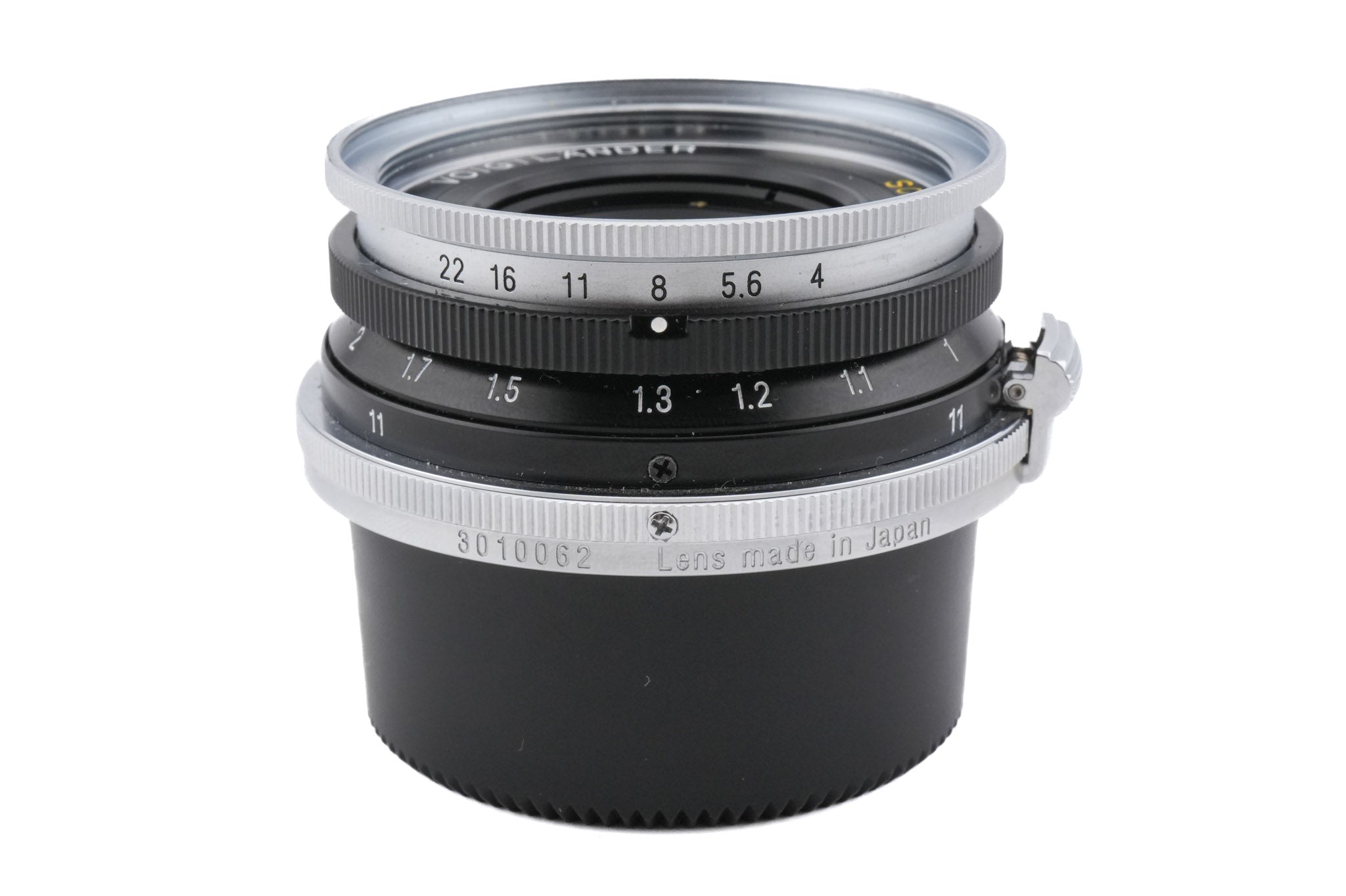 Voigtländer 25mm f4 Skopar SC + 21/25mm Optical Viewfinder