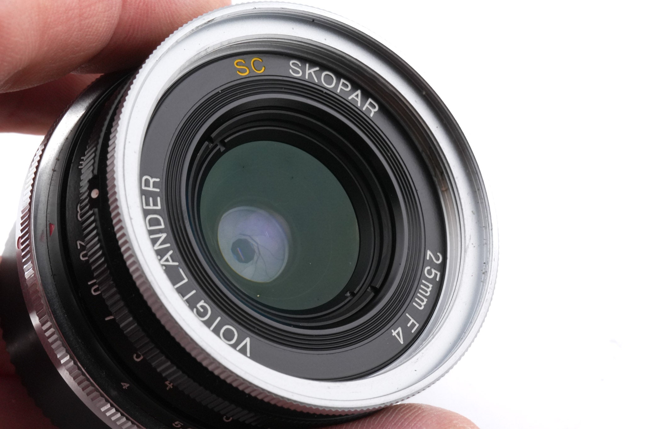 Voigtländer 25mm f4 Skopar SC + 21/25mm Optical Viewfinder