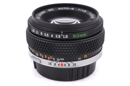 Olympus 50mm f1.8 Zuiko MC Auto-S