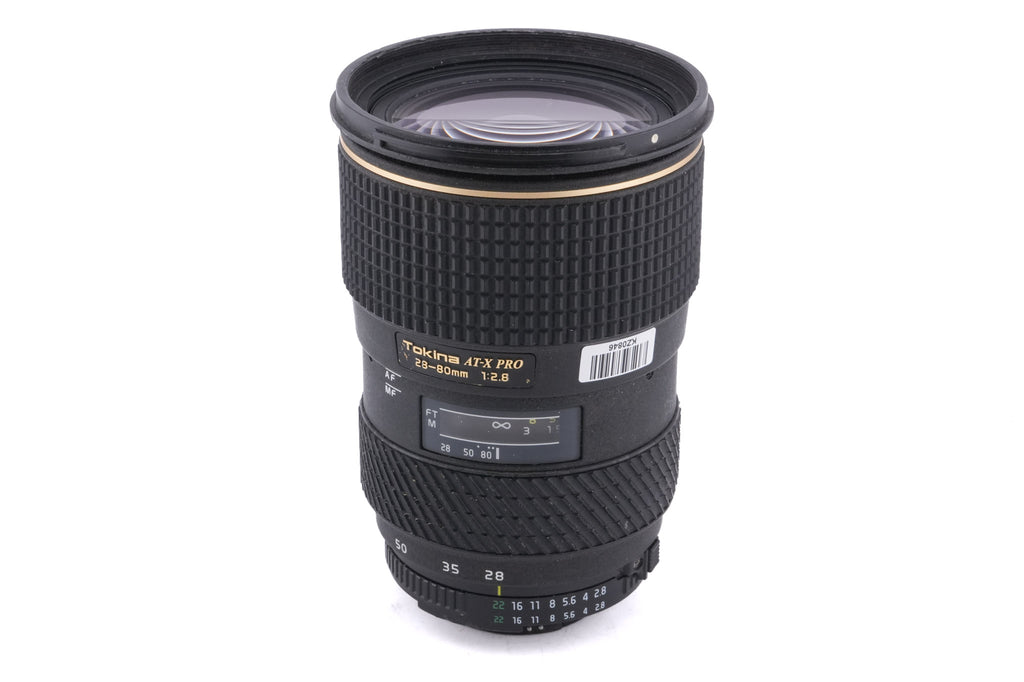 Tokina 28-80mm f2.8 AT-X Pro Aspherical AF