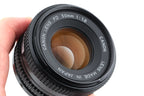 Canon 50mm f1.8 FDn