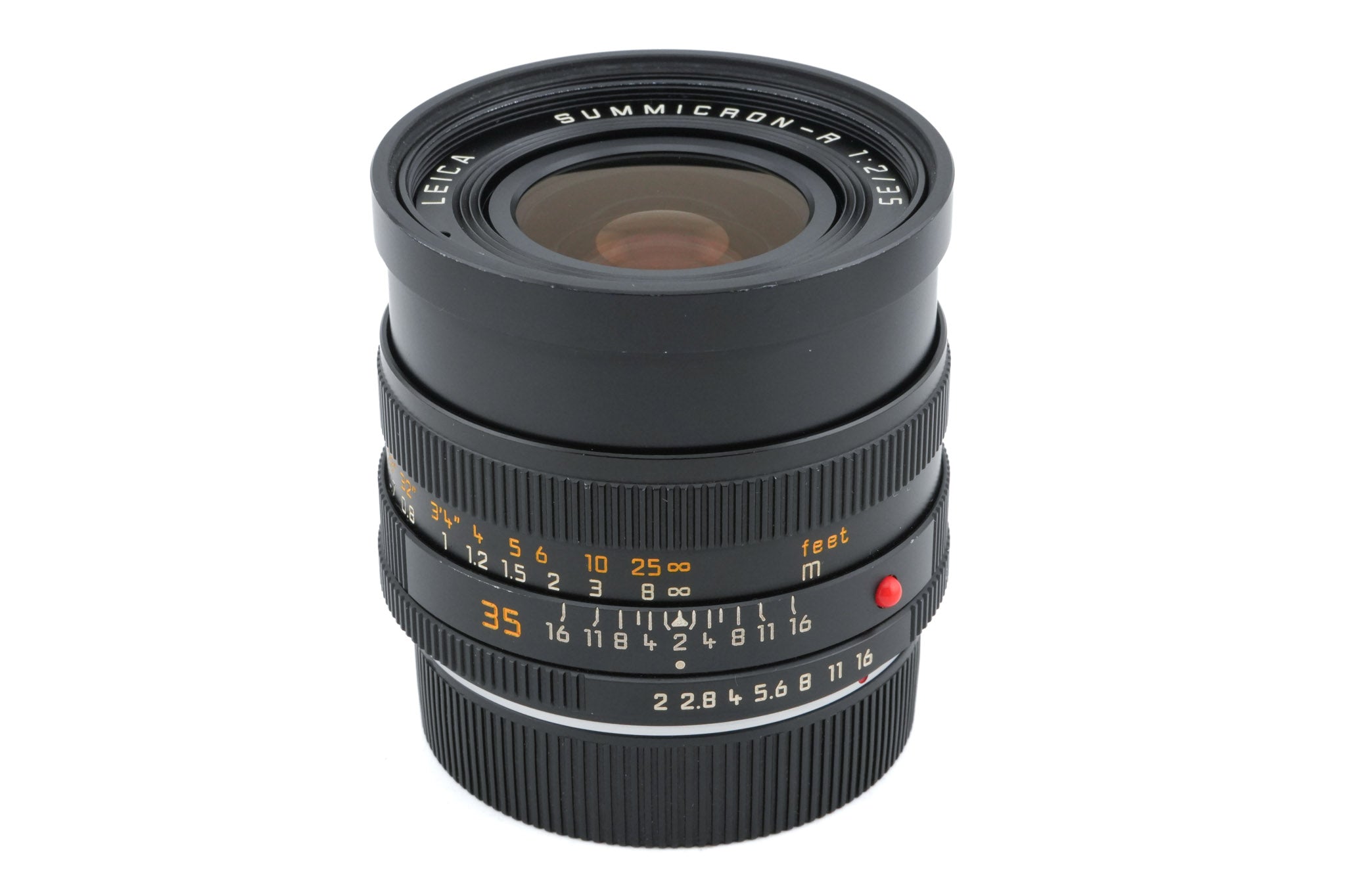 Leica 35mm f2 Summicron-R (Type II) (3-Cam) (11115)