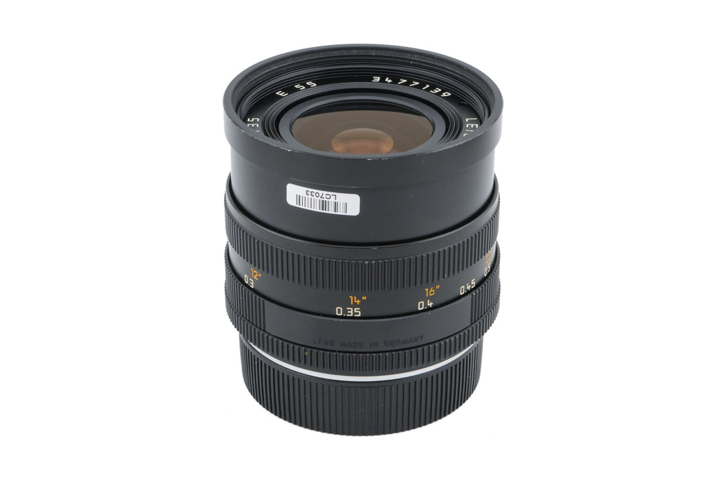 Leica 35mm f2 Summicron-R (Type II) (3-Cam) (11115)