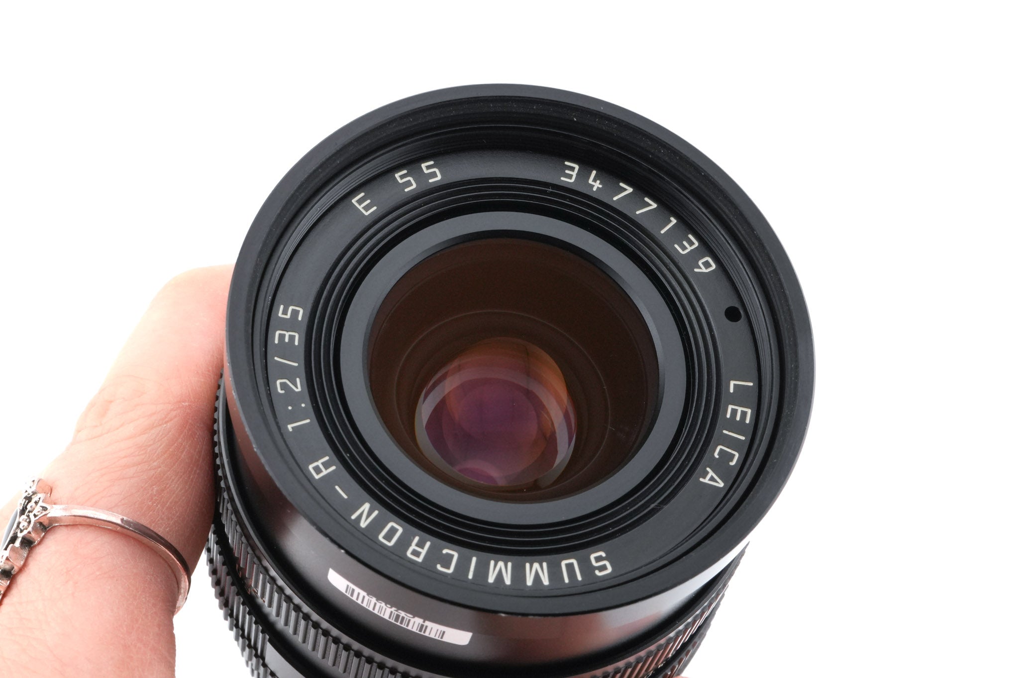 Leica 35mm f2 Summicron-R (Type II) (3-Cam) (11115)