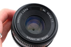 Yashica 50mm f2 ML