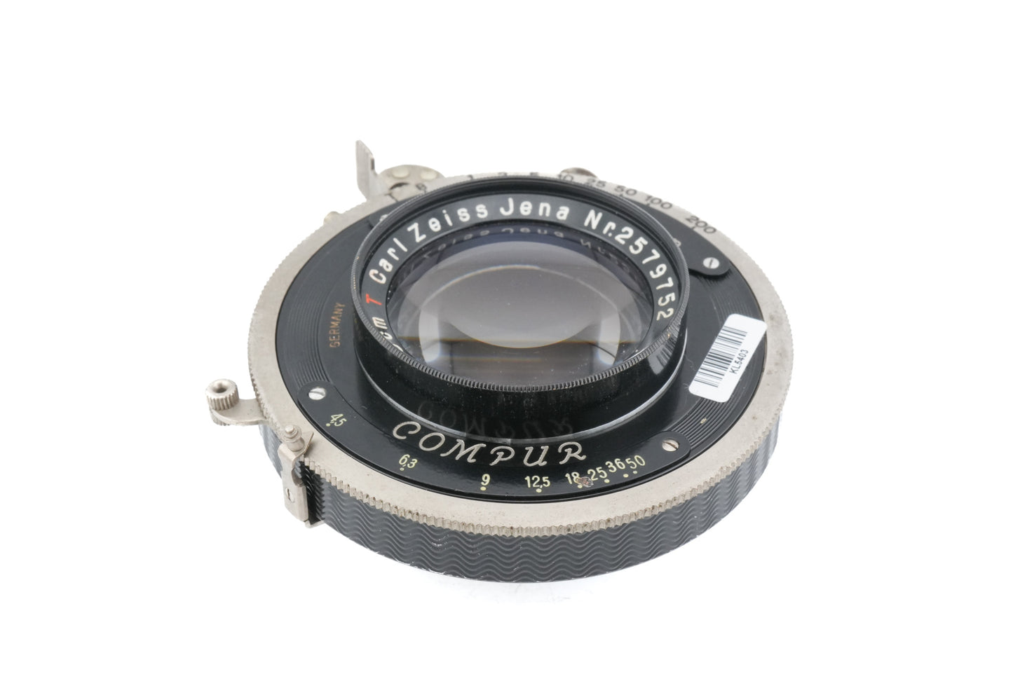 Carl Zeiss 15cm f4.5 Tessar Jena T (Shutter) - Lens