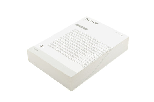 Sony NEX-6 Instructions - Accessory