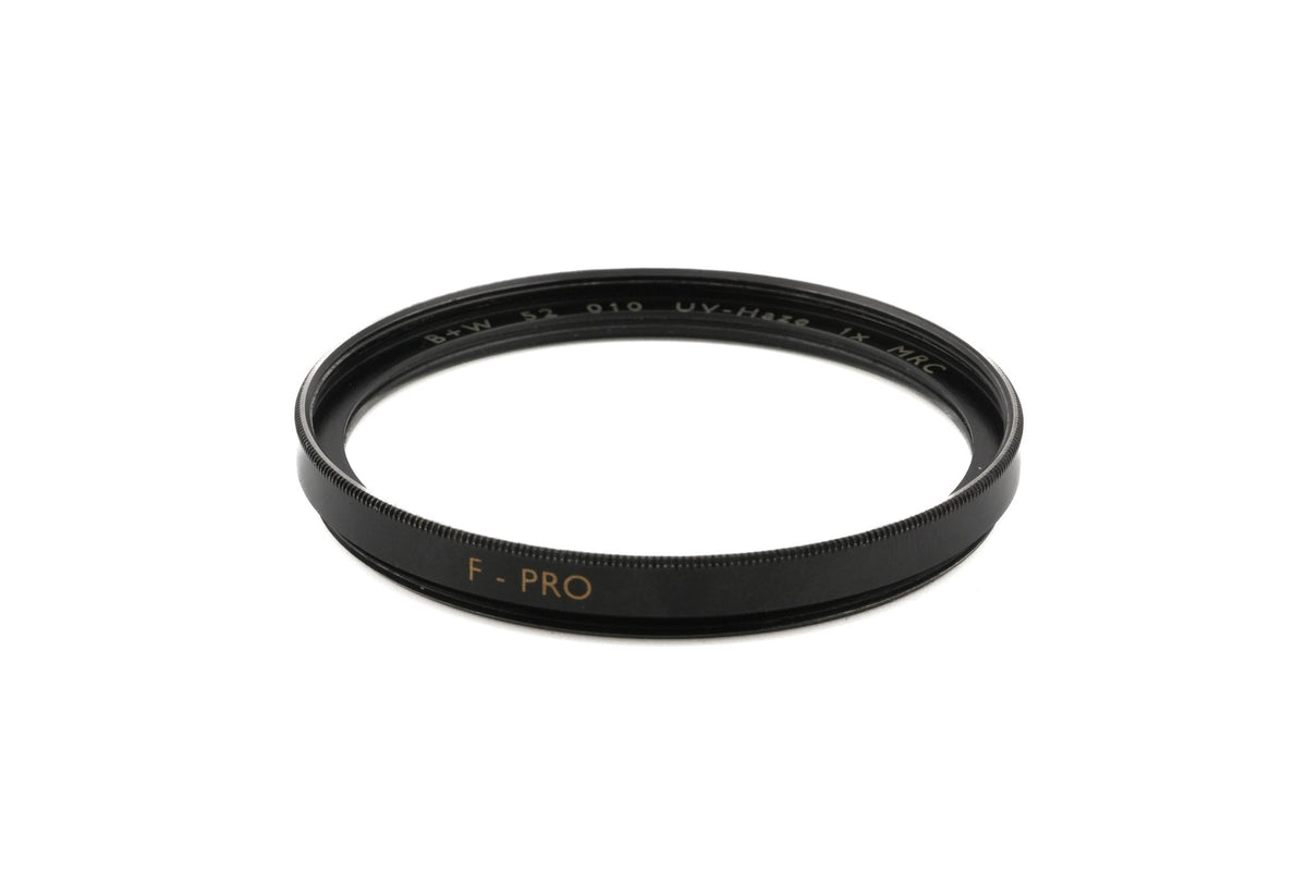 B+W 52mm UV-Haze Filter 010 1x F-Pro