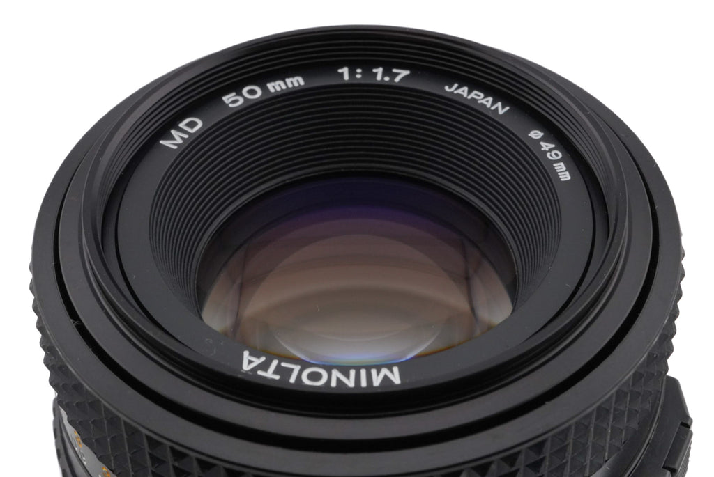 Minolta 50mm f1.7 MD Rokkor