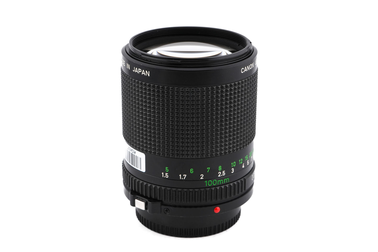 Canon 100mm f2 FDn