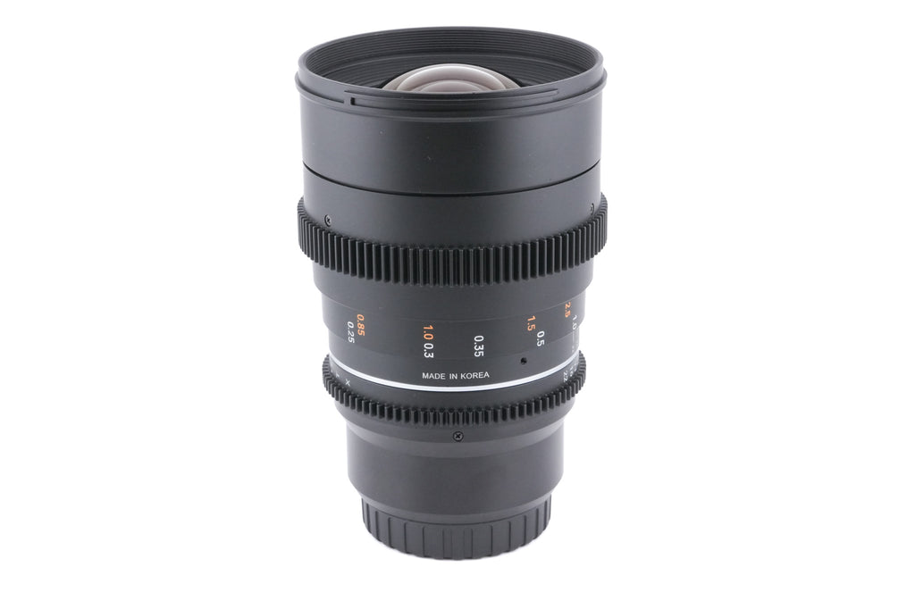 Samyang 24mm T1.5 VDSLR MK2