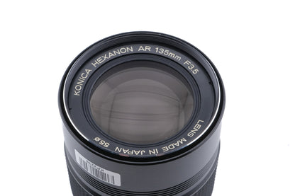 Konica 135mm f3.5 Hexanon AR
