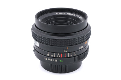 Konica 28mm f3.5 Hexar AR
