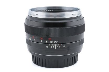 Carl Zeiss 50mm f1.4 Planar T* ZE