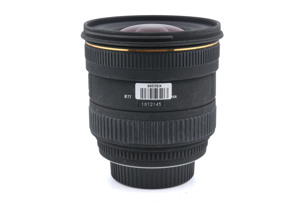 Sigma 10-20mm f4-5.6 EX DC