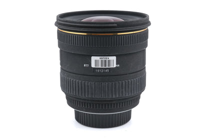 Sigma 10-20mm f4-5.6 EX DC