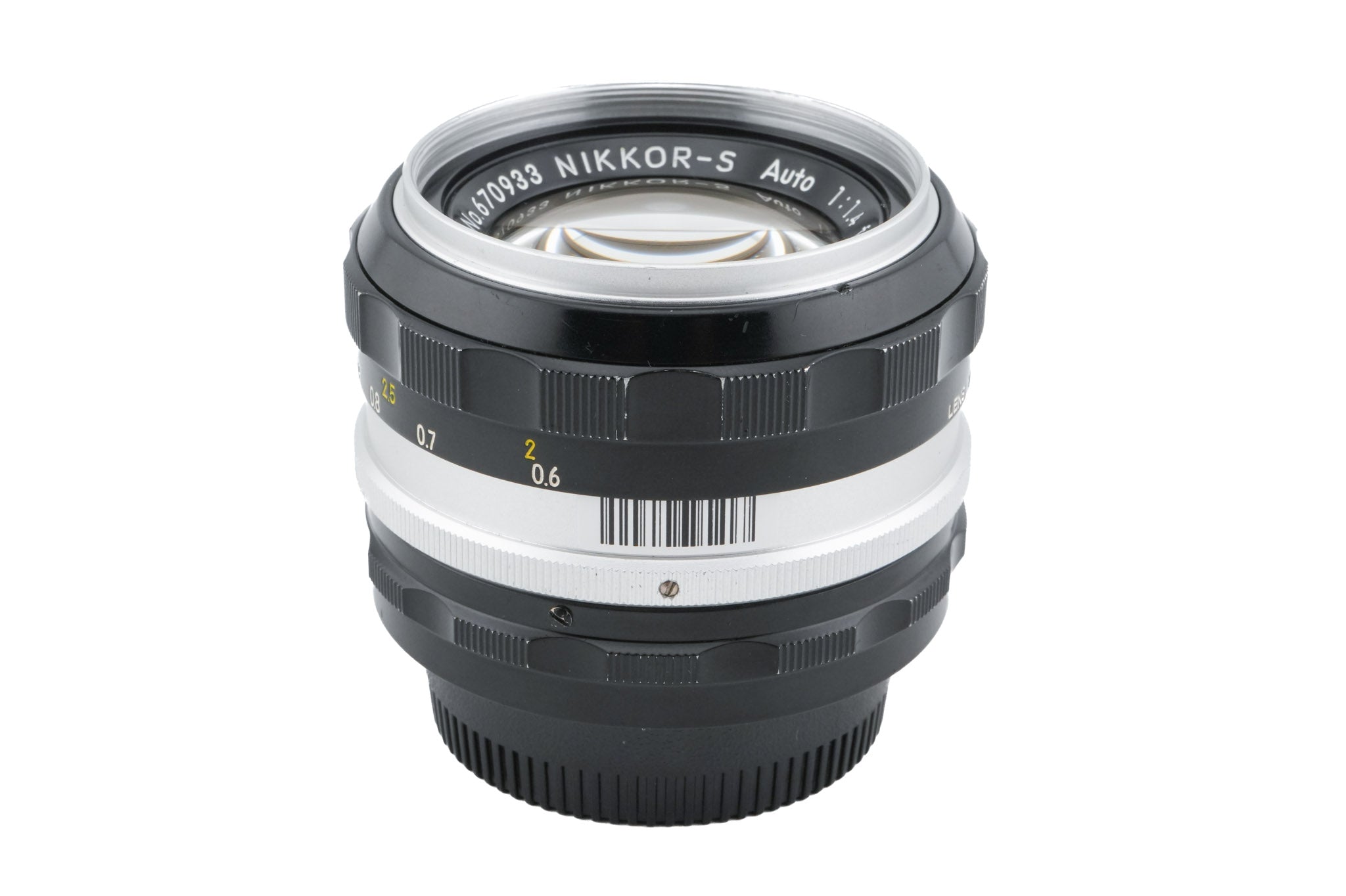 Nikon 50mm f1.4 Nikkor-S Auto Pre-AI