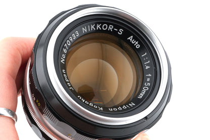 Nikon 50mm f1.4 Nikkor-S Auto Pre-AI