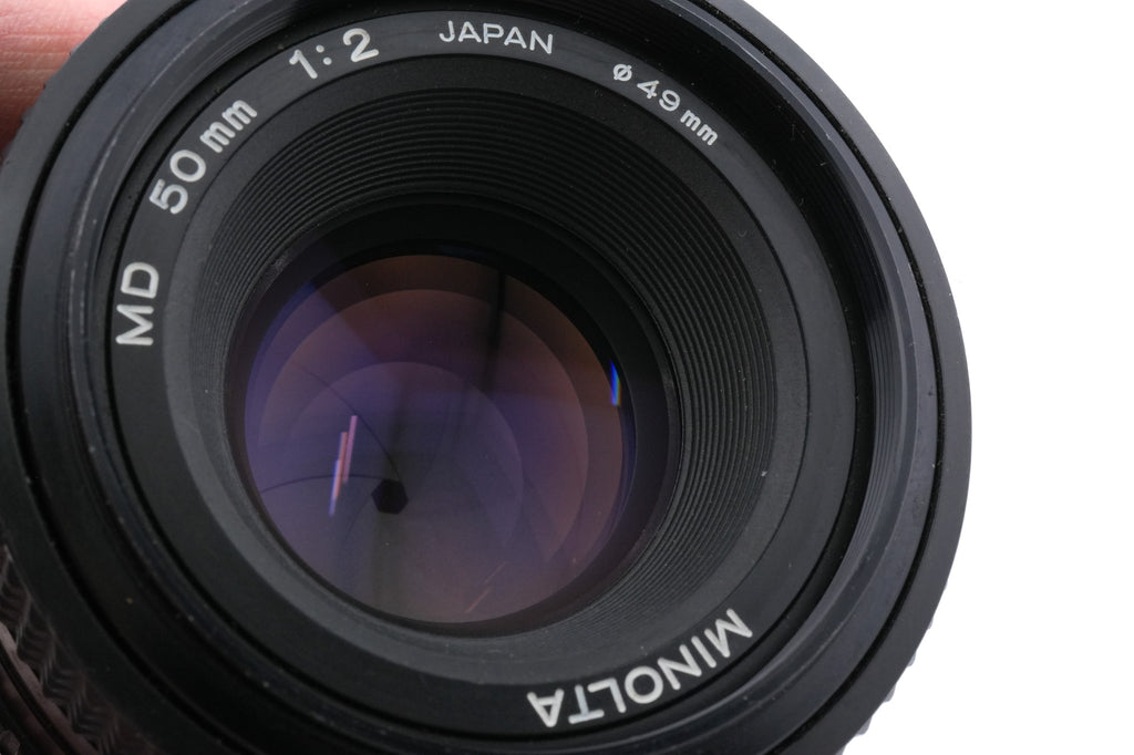 Minolta 50mm f2 MD