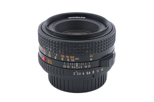 Minolta 50mm f2 MD