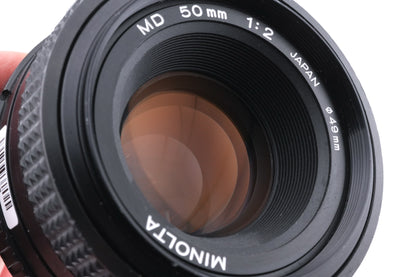 Minolta 50mm f2 MD