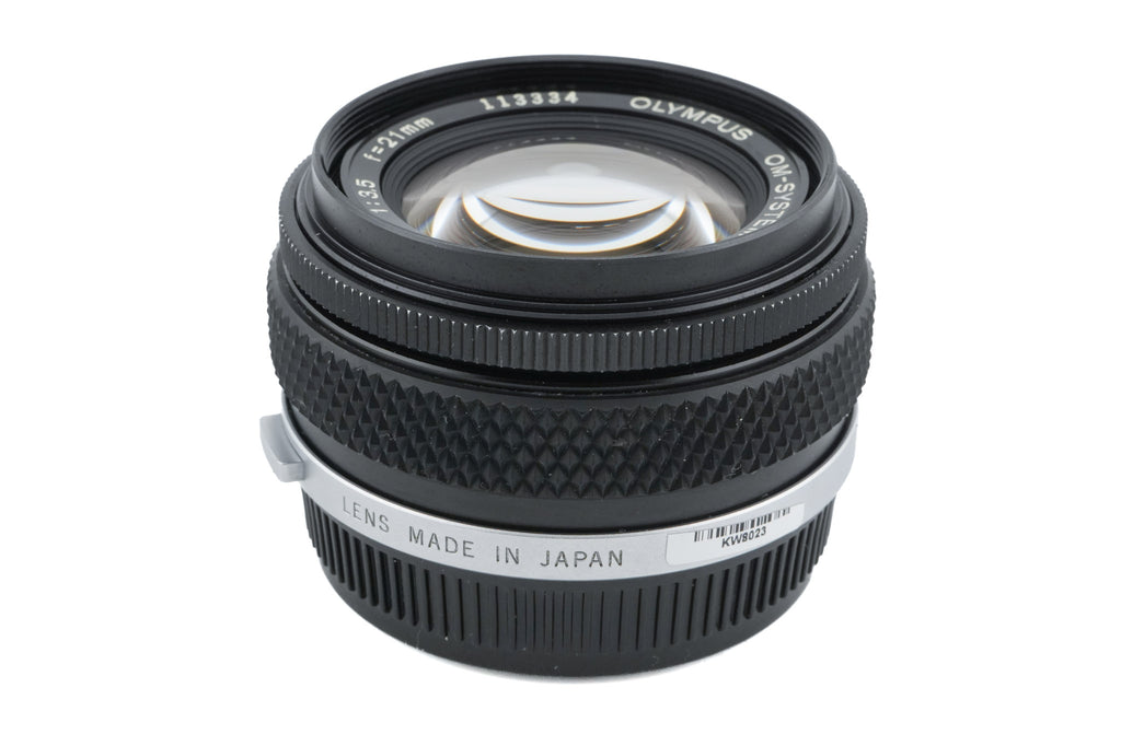 Olympus 21mm f3.5 G.Zuiko Auto-W