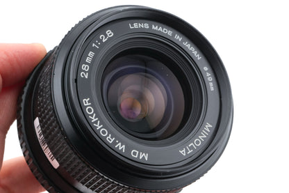 Minolta 28mm f2.8 MD W.Rokkor