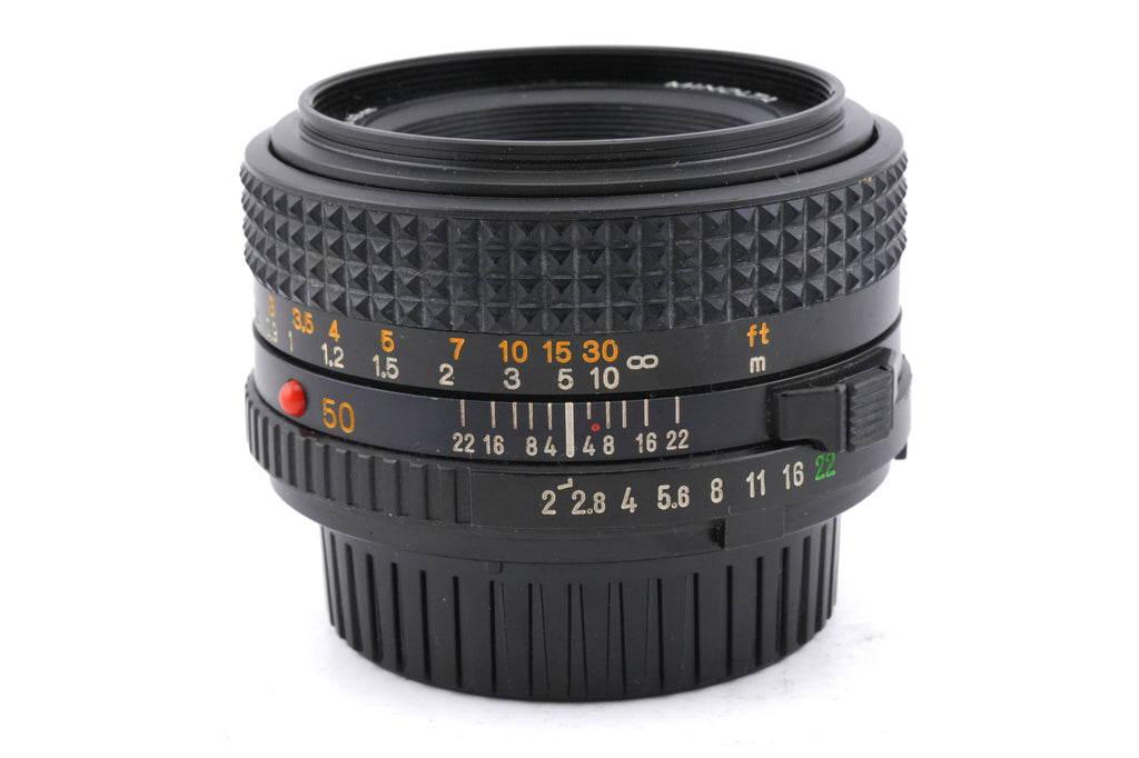 Minolta 50mm f2 MD
