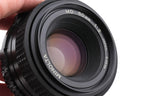 Minolta 50mm f2 MD