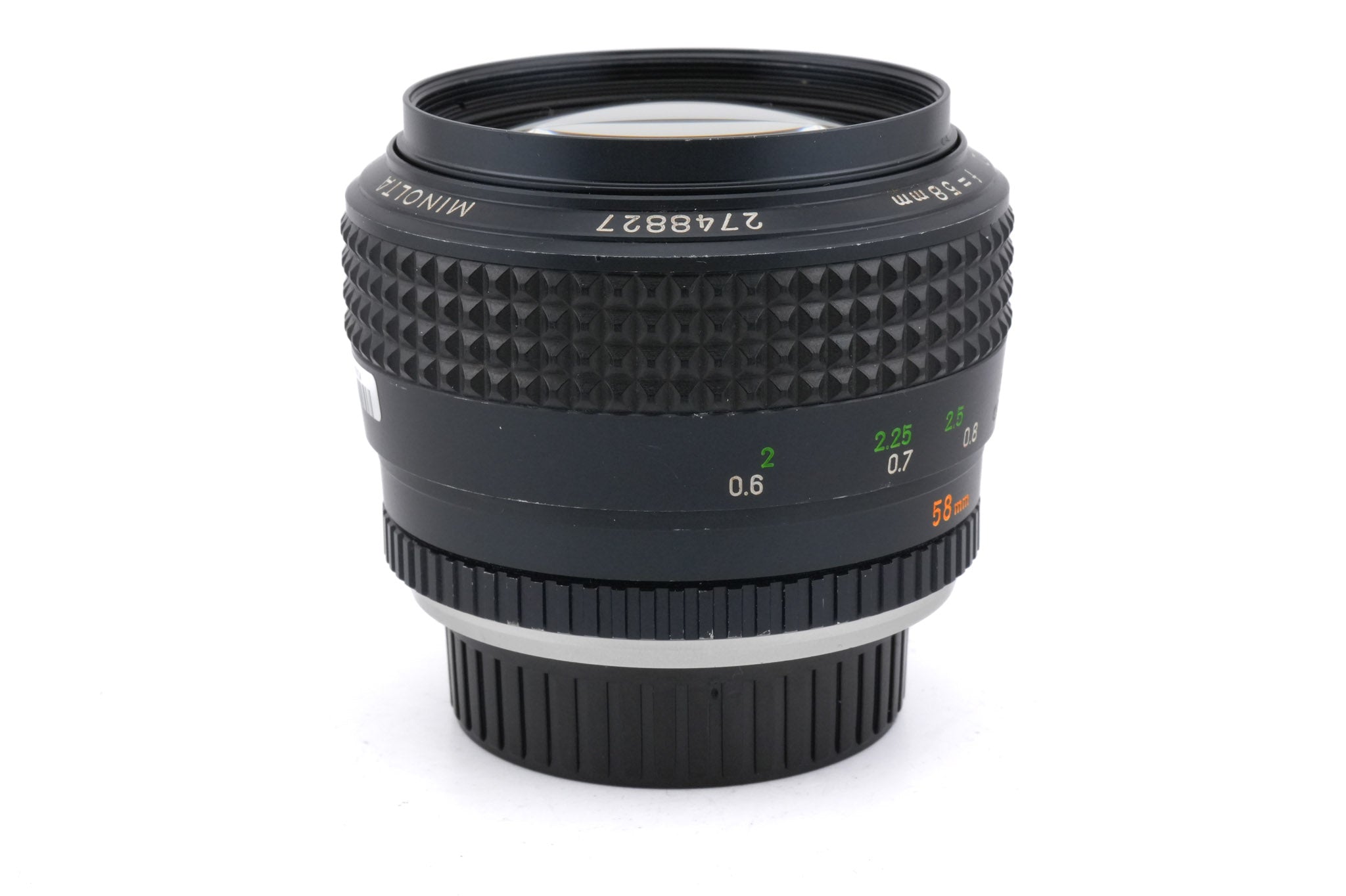 【C7021】Minolta MC ROKKOR 58mm F1.2 単焦点 C7021】Minolta MC ROKKOR 58mm F1.2 単焦点