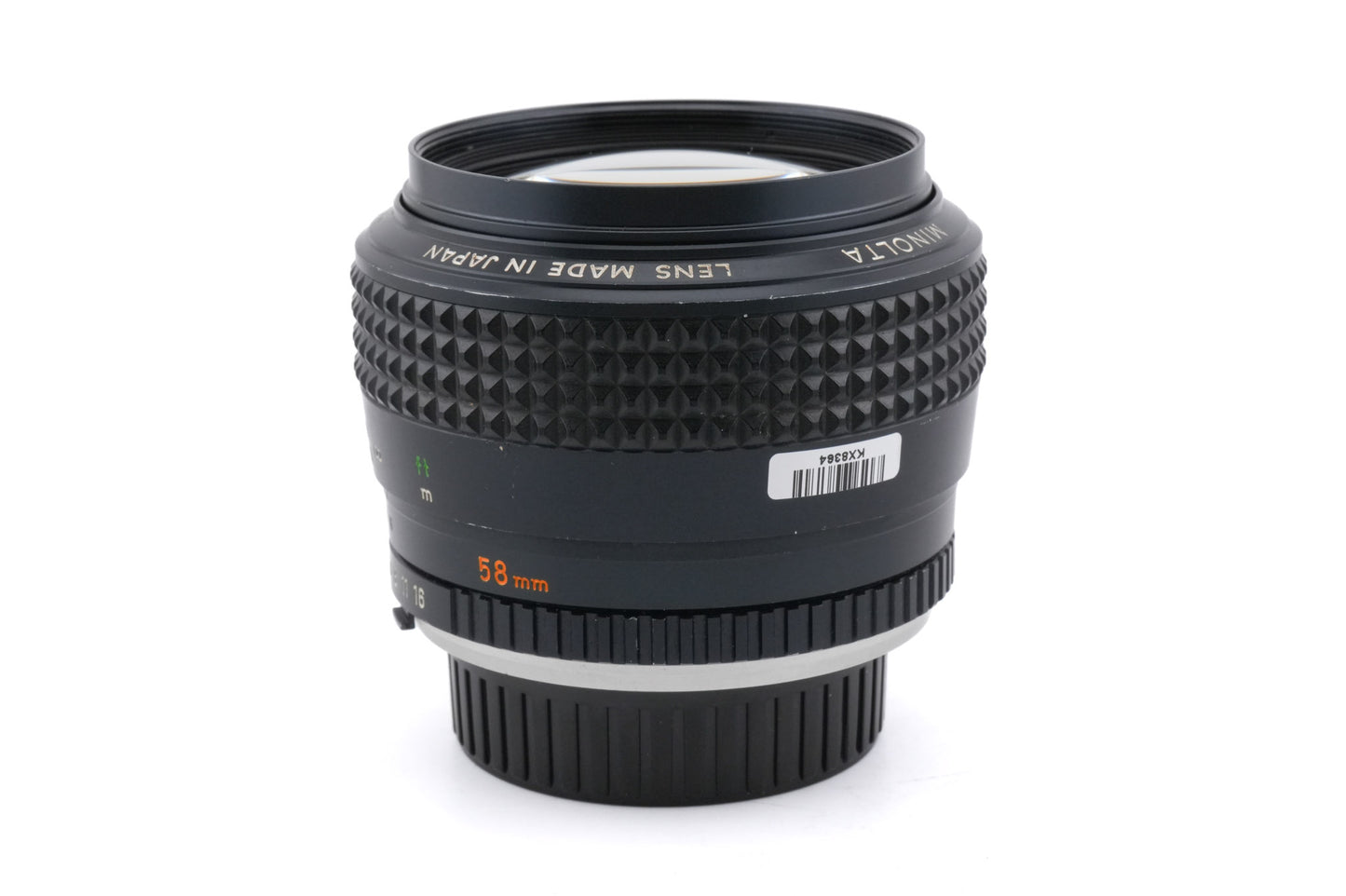 Minolta 58mm f1.2 MC Rokkor