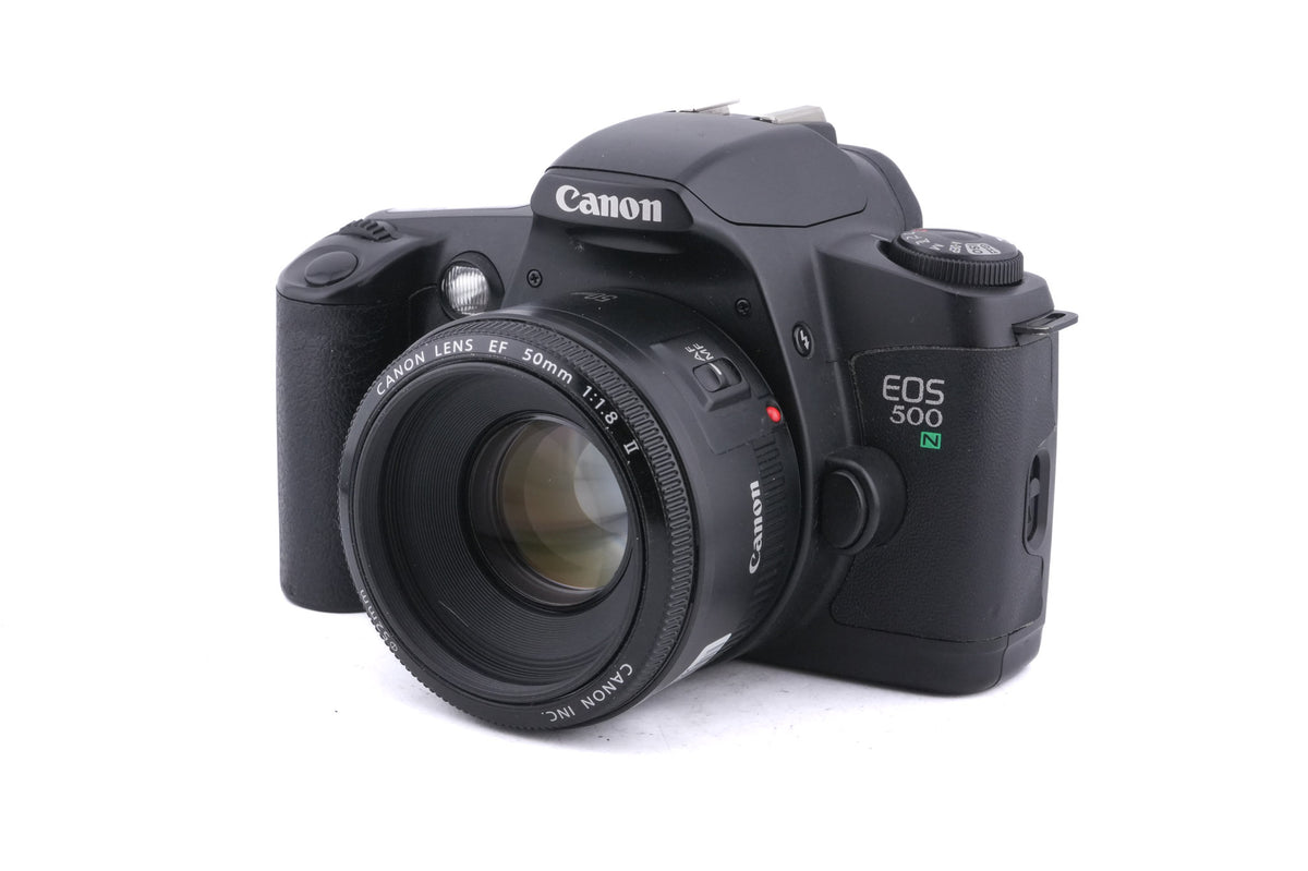 Canon EOS 500N + 50mm f1.8 II
