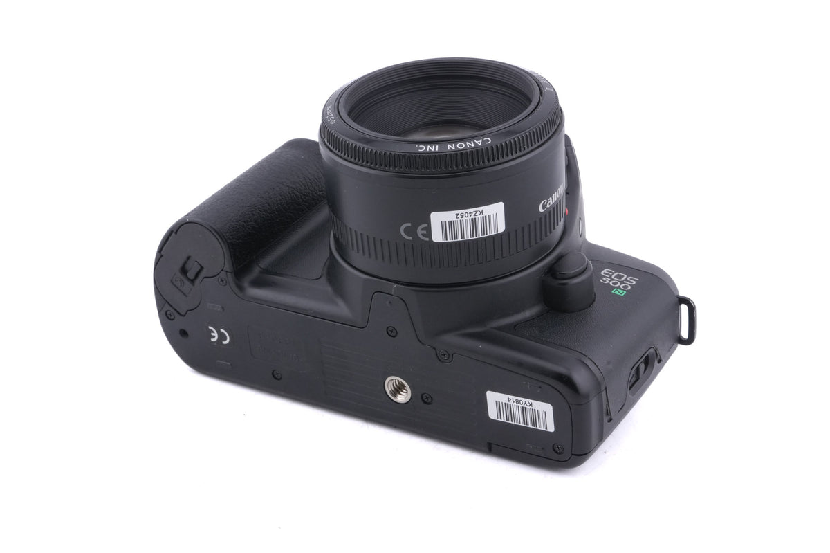 Canon EOS 500N + 50mm f1.8 II