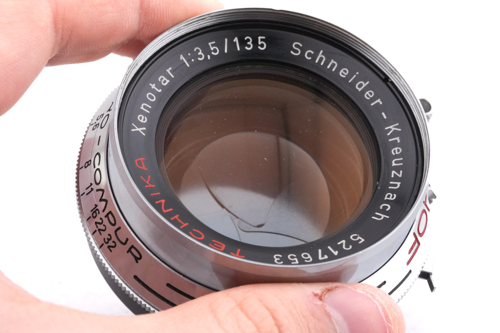 Schneider-Kreuznach 135mm f3.5 Xenotar Technika (Shutter)