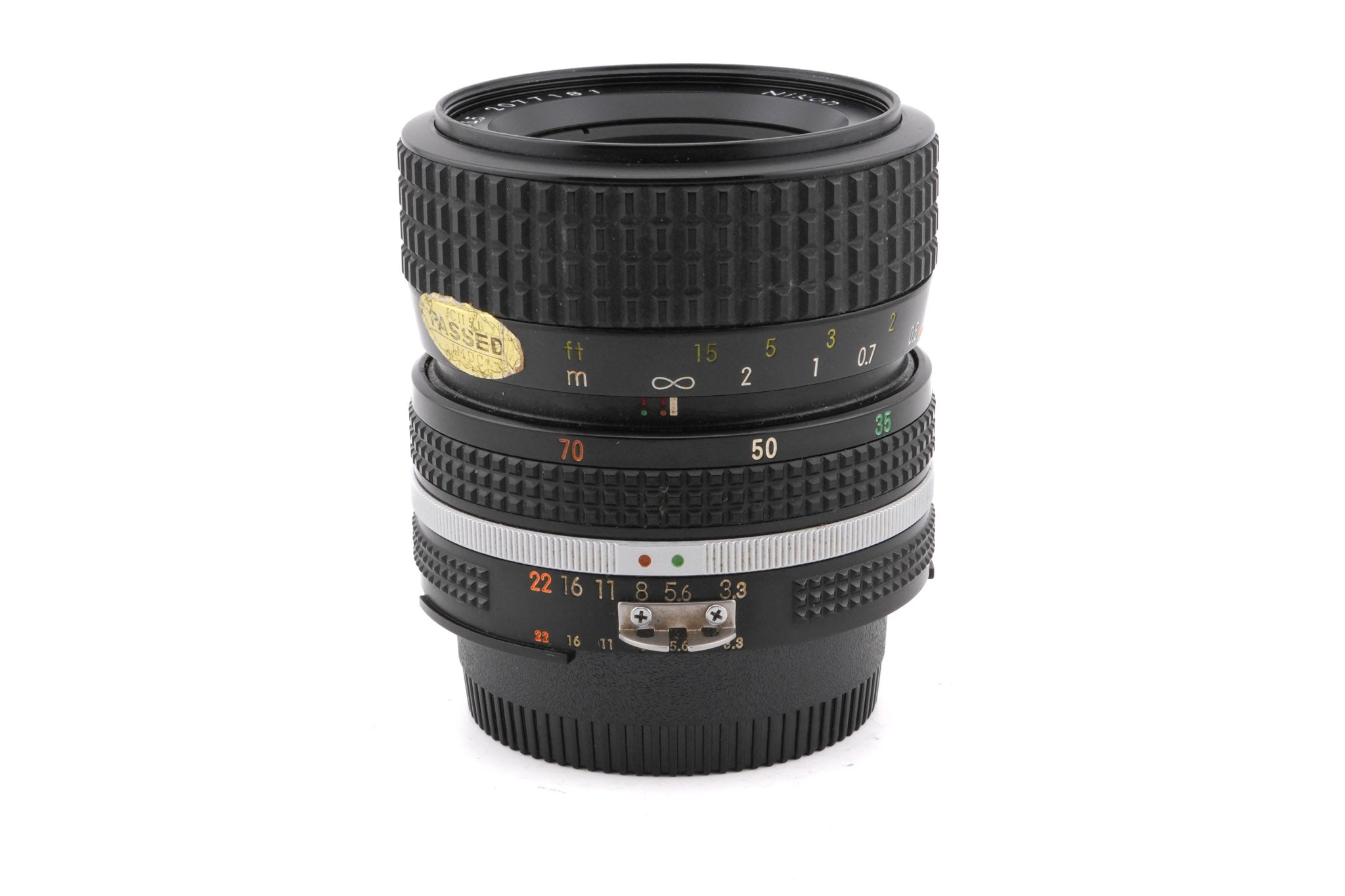 Nikon 35-70mm f3.3-4.5 Zoom-Nikkor AI-S - Lens – Kamerastore