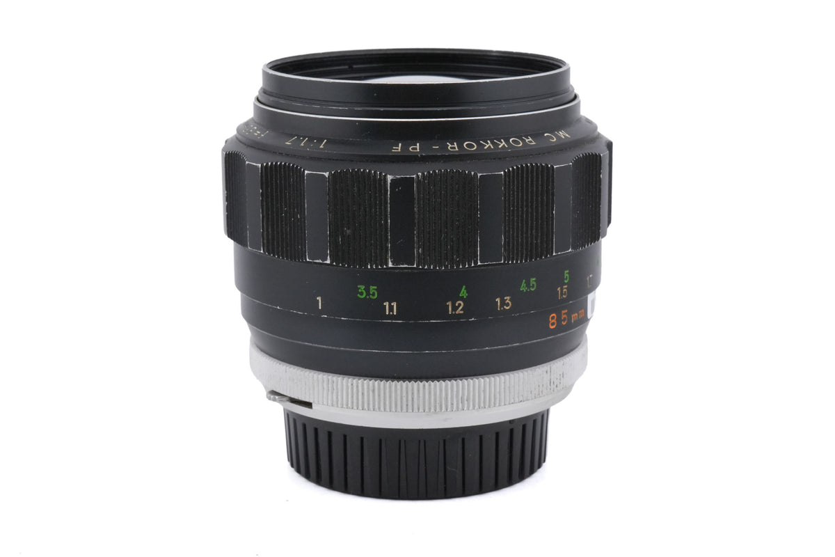 Minolta 85mm f1.7 MC Rokkor-PF