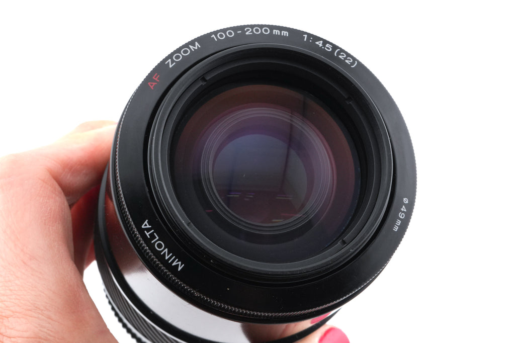 Minolta 100-200mm f4.5 AF Zoom