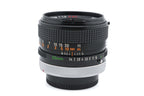 Canon 50mm f1.4 S.S.C.