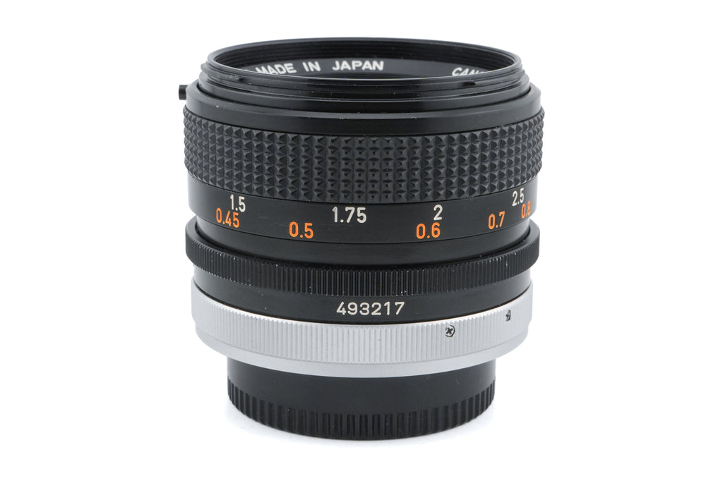 Canon 50mm f1.4 S.S.C.
