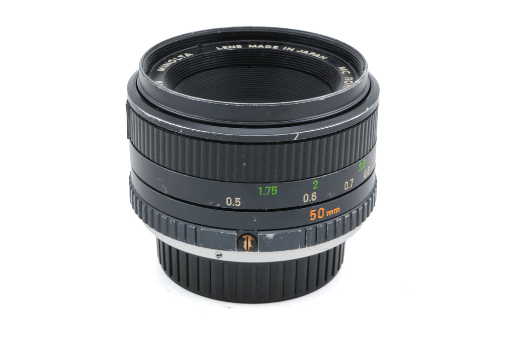 Minolta 50mm f1.7 MC Rokkor-PF