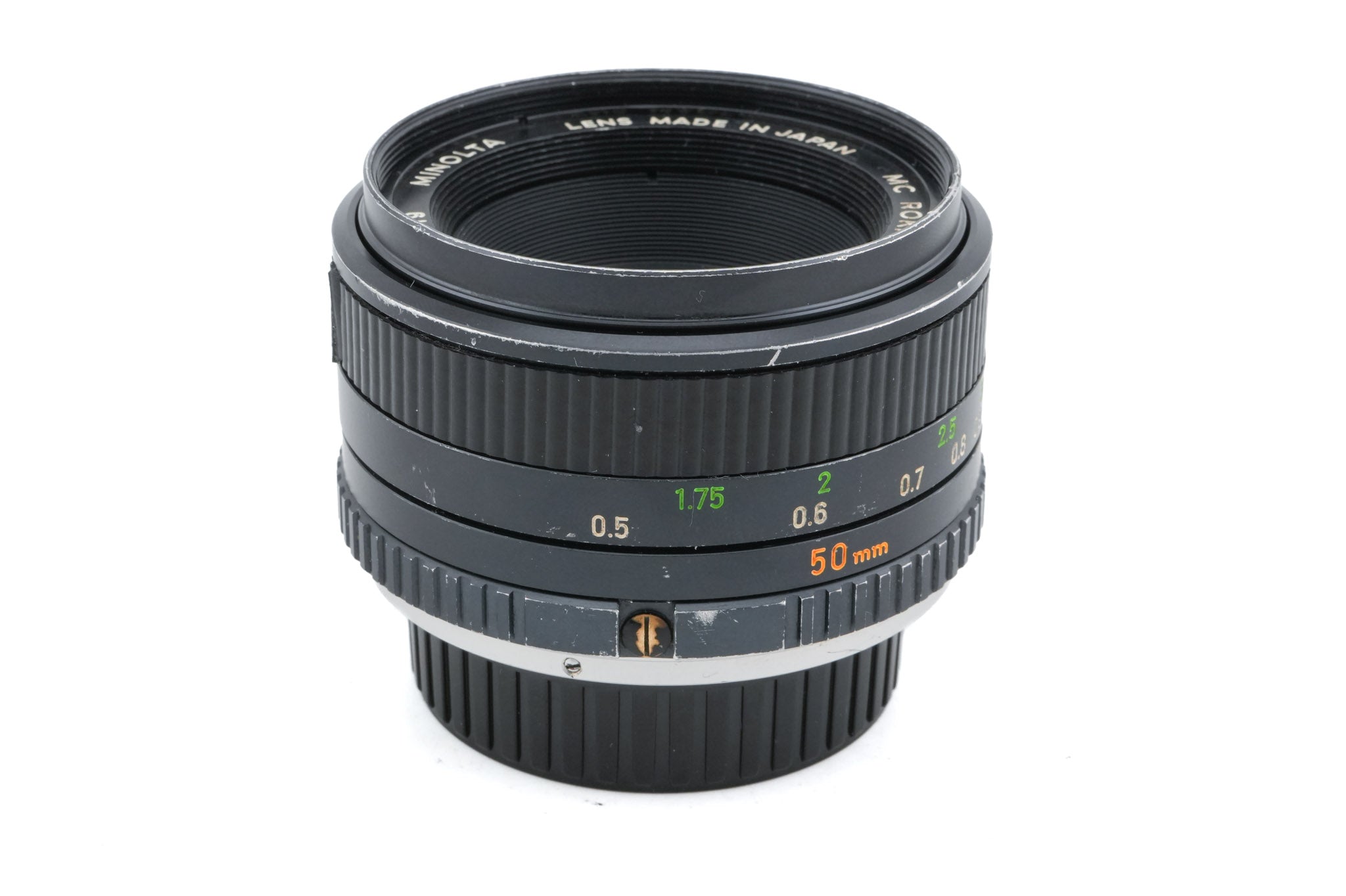 Minolta 50mm f1.7 MC Rokkor-PF