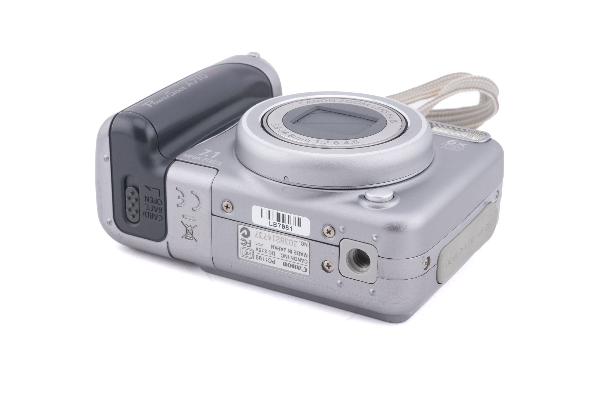 Canon PowerShot A710 IS