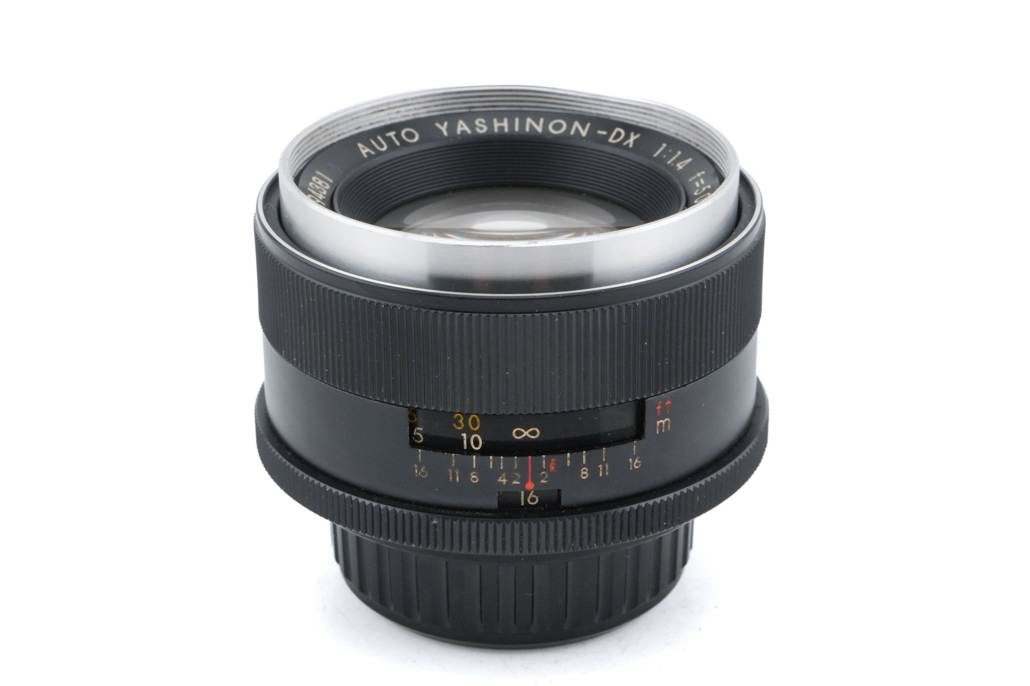 Yashica 50mm f1.4 Yashinon DX