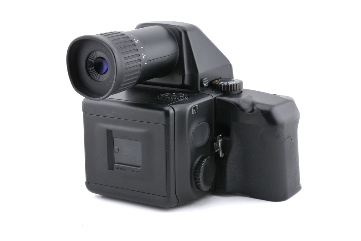 Mamiya 645 Pro TL + SV Viewfinder + HA401 120/220 Roll Film Holder + WG402 Power Drive Winder Grip