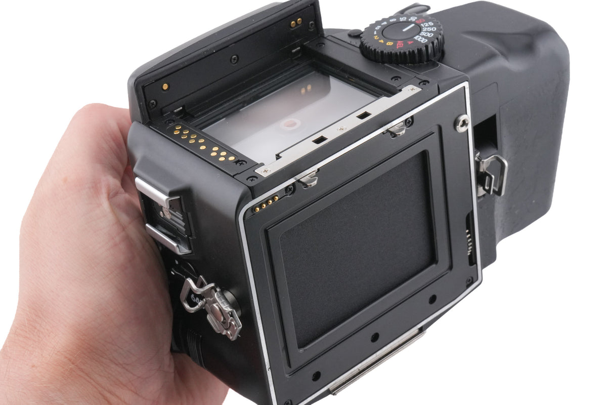 Mamiya 645 Pro TL + SV Viewfinder + HA401 120/220 Roll Film Holder + WG402 Power Drive Winder Grip