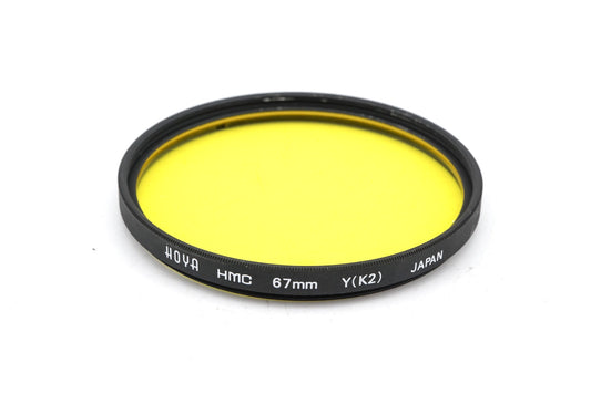 Hoya 67mm Yellow Filter Y (K2) HMC - Accessory